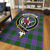 Elphinstone Tartan Crest Area Rug